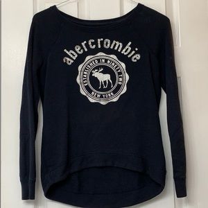 abercrombie navy xl sweatshirt